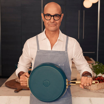 Stanley Tucci™ Ceramic Nonstick 11-Piece Cookware Set | Venetian Teal