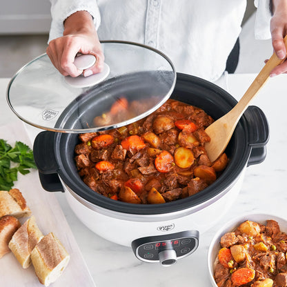 GreenLife Healthy 6-Quart Slow Cooker | White