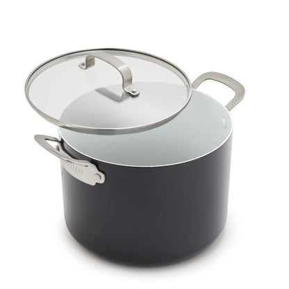 Bobby Flay by GreenPan Ultimate Set with Bobby at Home Cookbook | Black