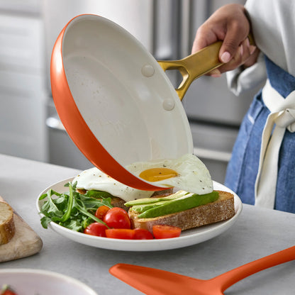 Reserve Pro Ceramic Nonstick 11-Piece Cookware Set | Harvest
