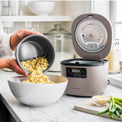 Advanced 8-Cup Rice Cooker | Clay