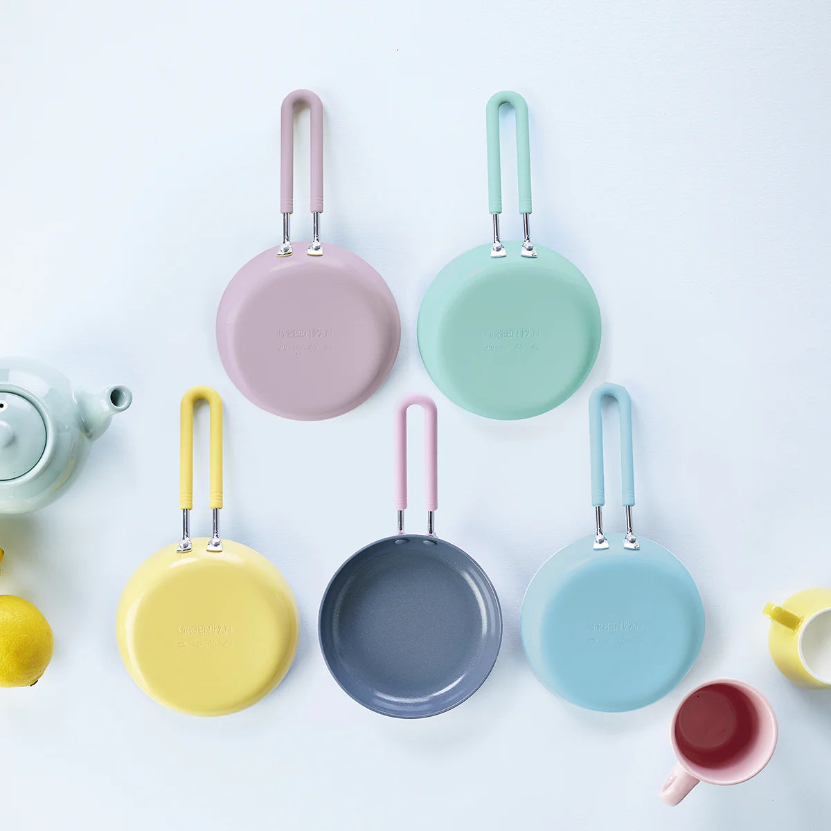 Mini Ceramic Nonstick 5" Frypan | Yellow
