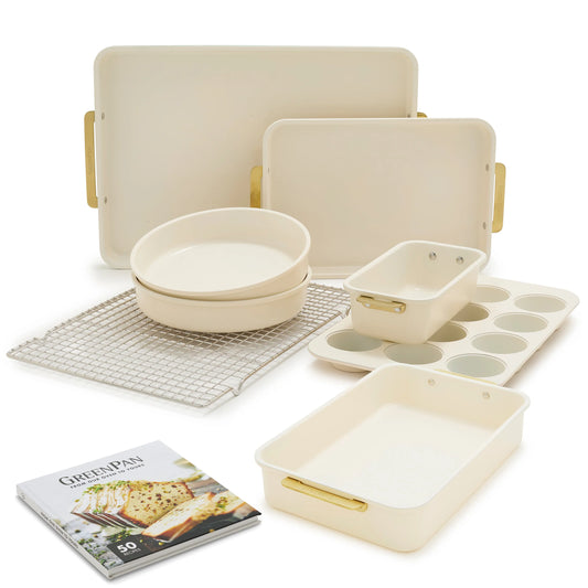 Reserve Bakeware 8-Piece Set | Cream