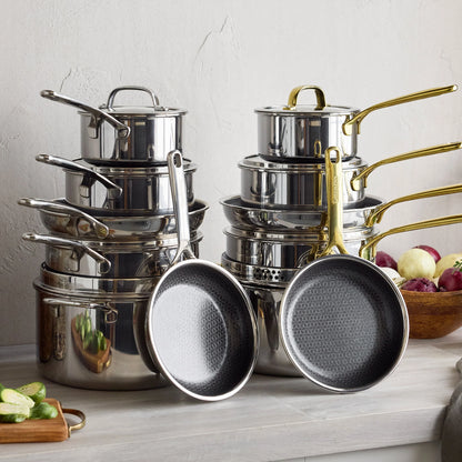Spectra Gold Thermobond Hybrid Ceramic Nonstick 12-Piece Cookware Set