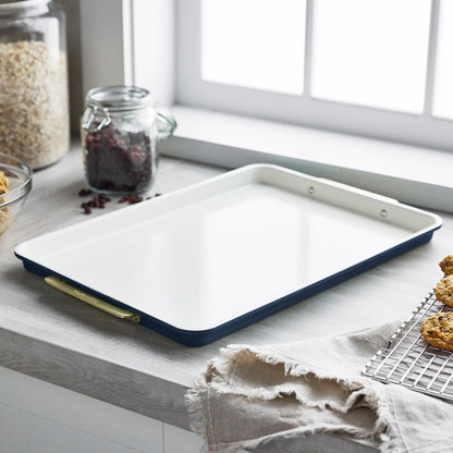 Reserve Bakeware 2-Piece 13" x 18" Half Sheet Pan Set | Twilight