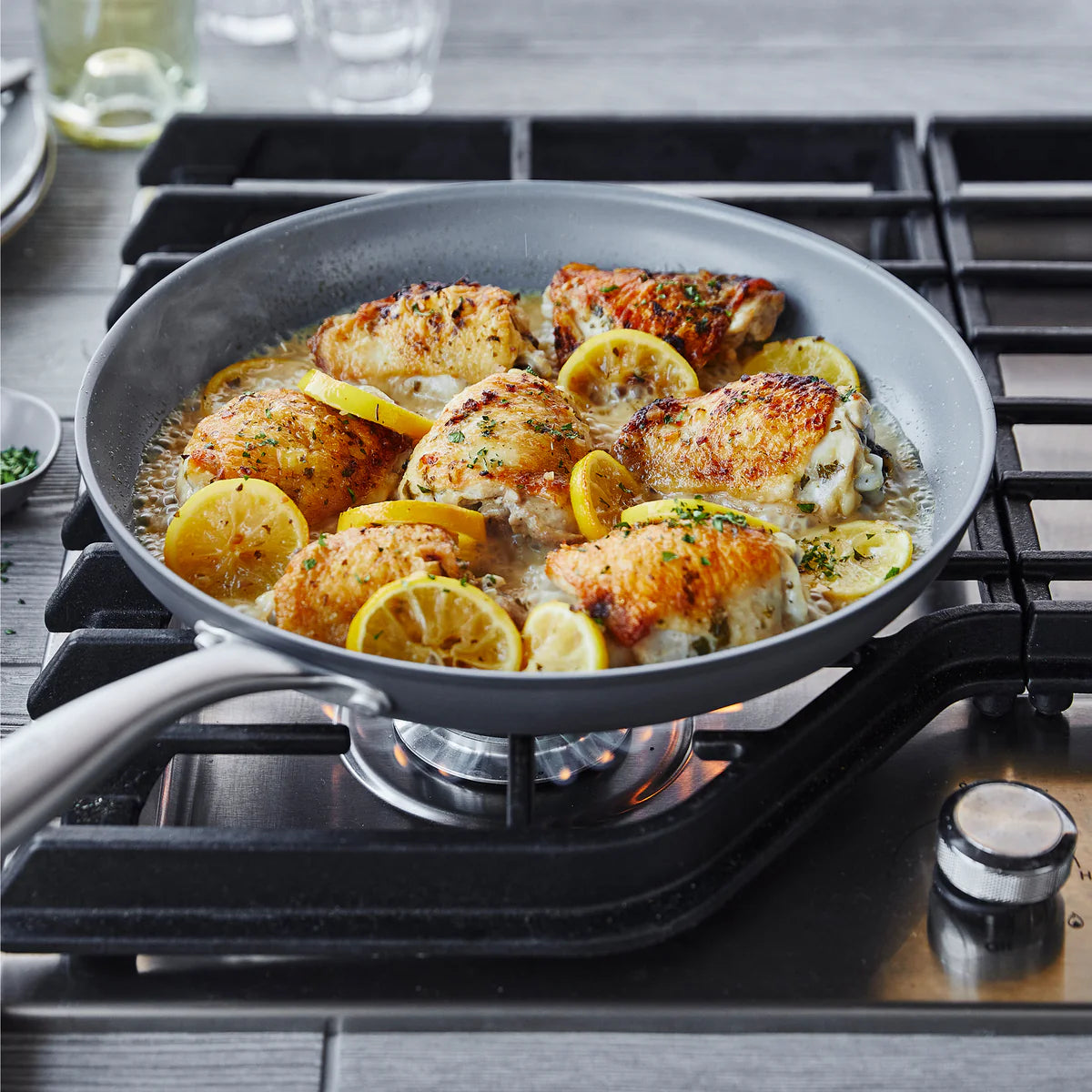 Lima Ceramic Nonstick 8", 10" and 12" Frypan Set