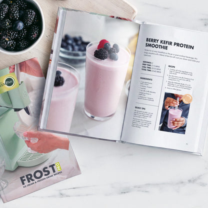 Frost Pro Ice Cream, Gelato & Frozen Drink Recipe Book