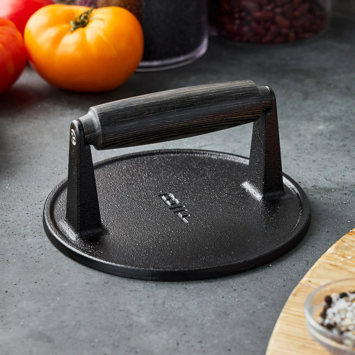 Bobby Flay by GreenPan 6-Piece Cast Iron Set with Bobby at Home Cookbook