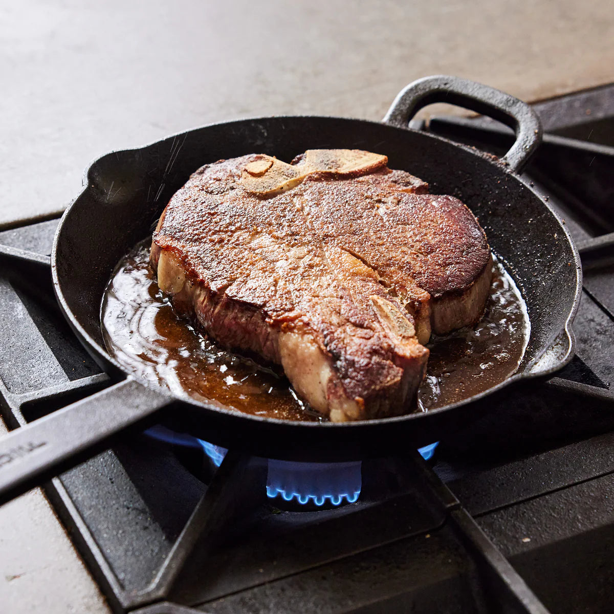 Bobby Flay by GreenPan 8", 10" and 12" Cast Iron Frypan Set