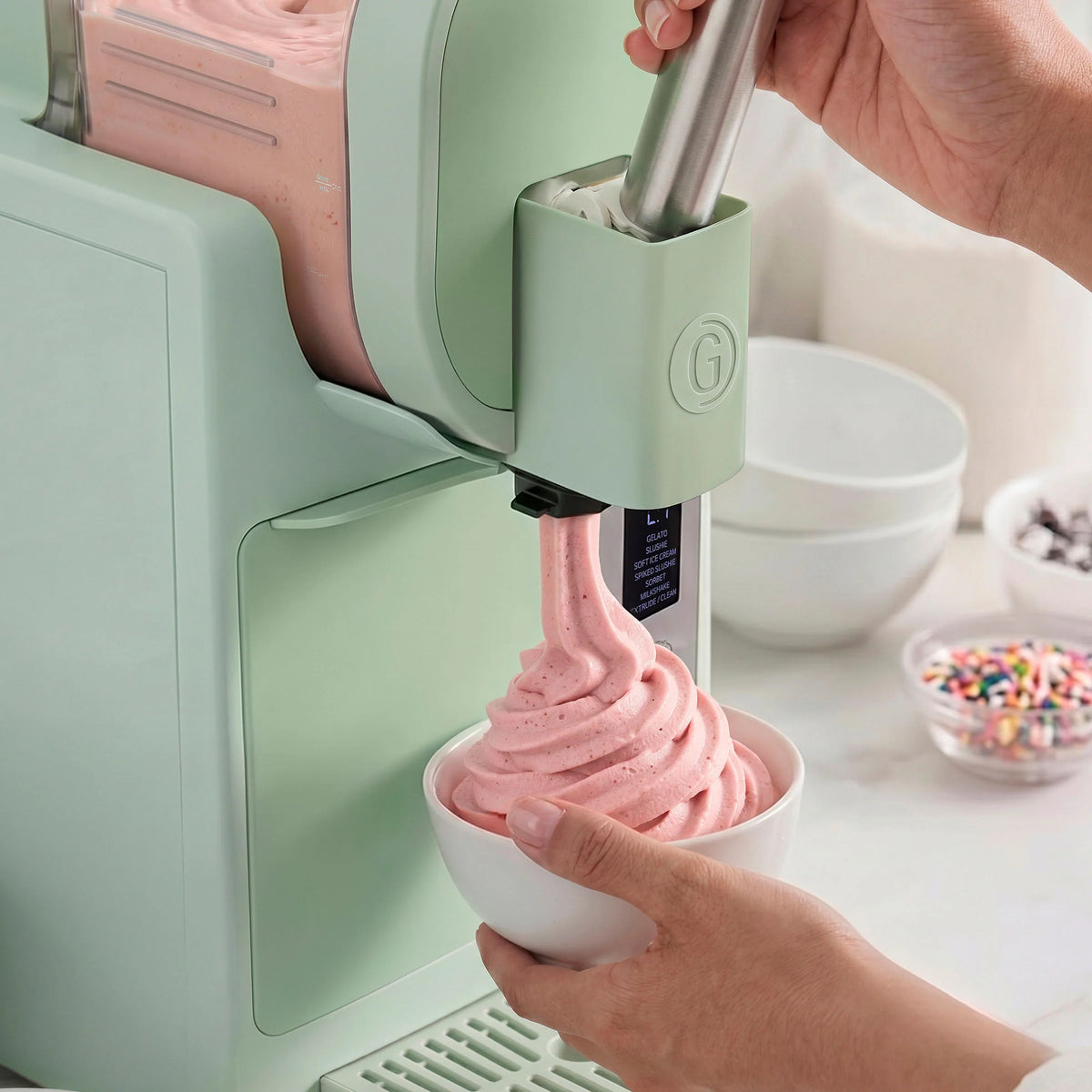 Frost Pro 16-in-1 Ice Cream, Gelato & Frozen Drink Maker | Pistachio