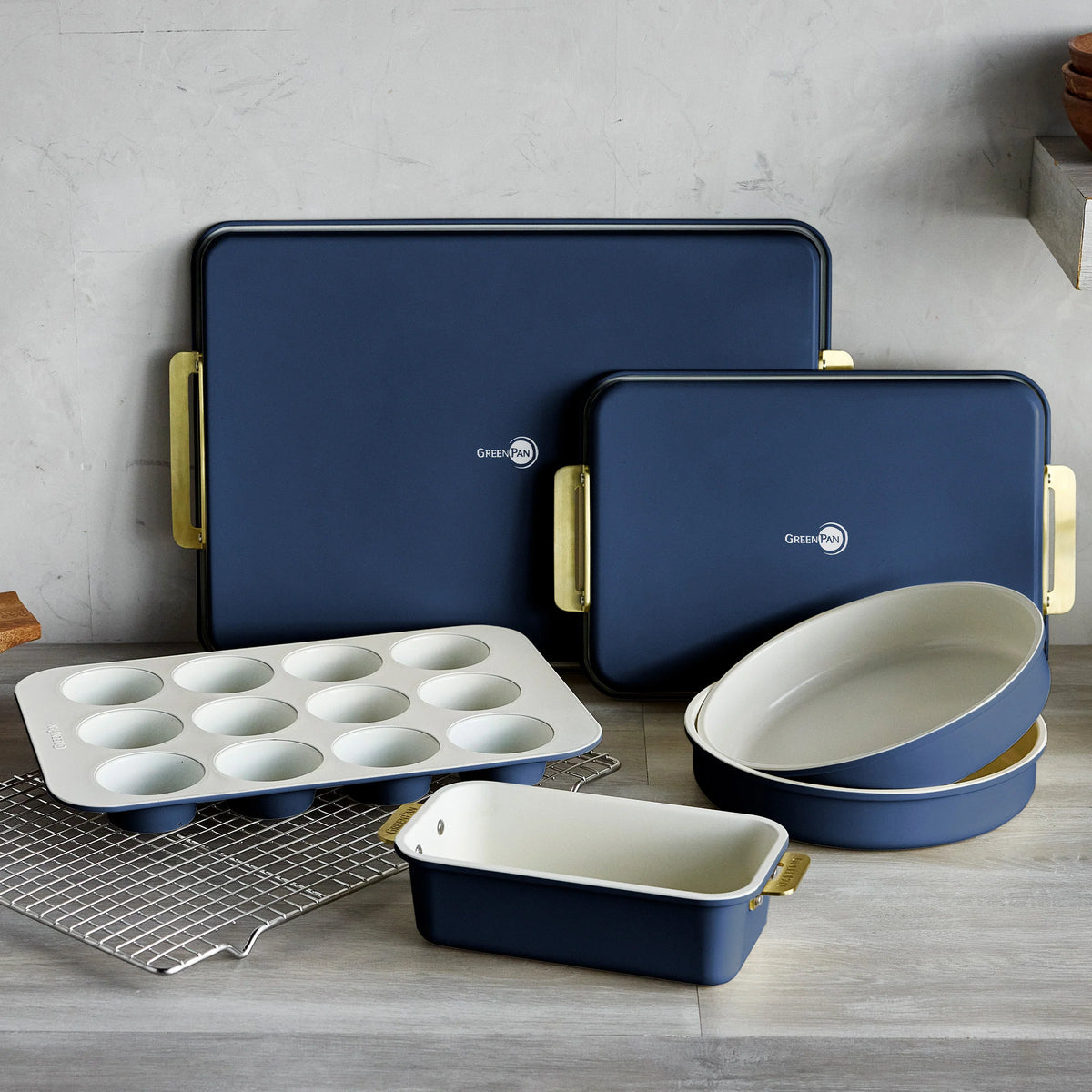 Reserve Pro 18-Piece Cookware & Bakeware Set | Twilight