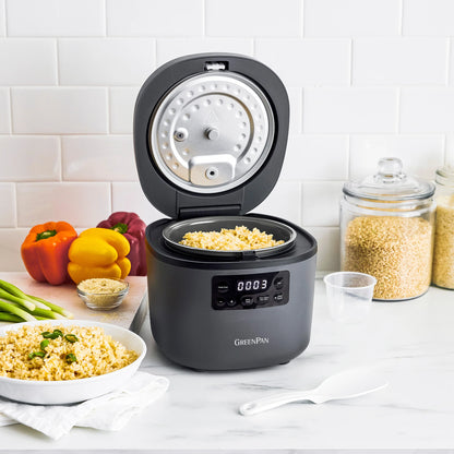 Advanced 8-Cup Rice Cooker | Graphite