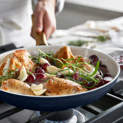 Reserve Pro Ceramic Nonstick 8", 10" and 12" Frypan Set | Twilight
