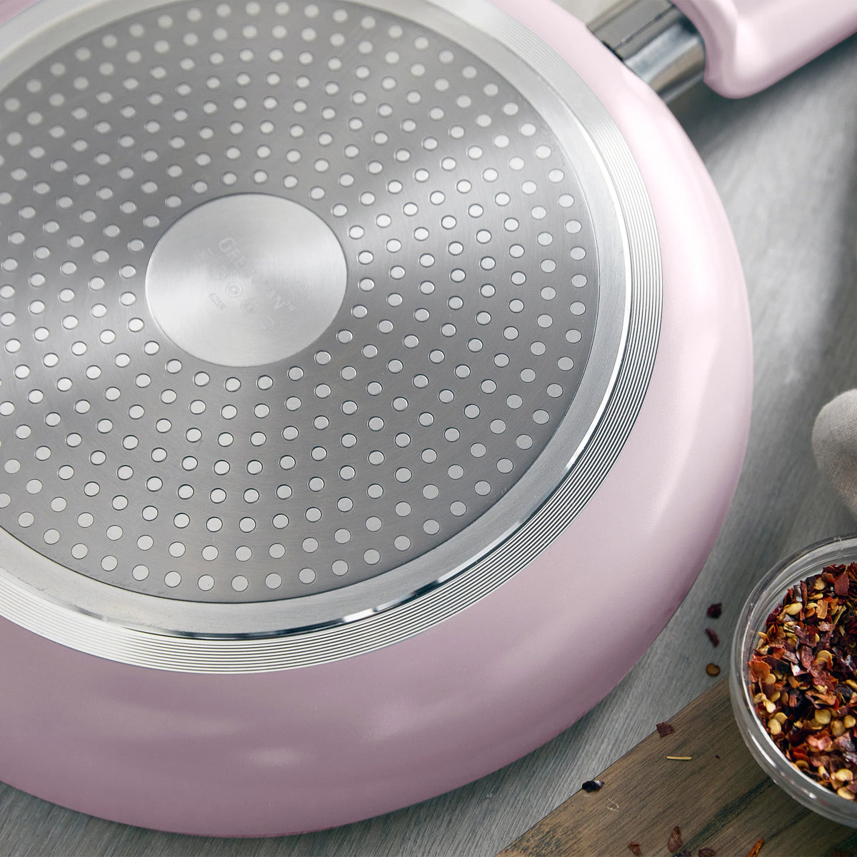 Rio Advanced Ceramic Nonstick 12-Piece Cookware Set | Pink