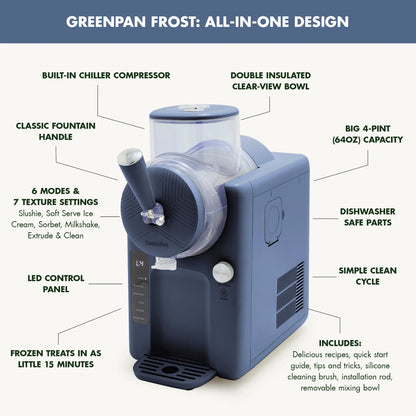 Frost Classic 15-in-1 Ice Cream & Frozen Drink Maker | Berry