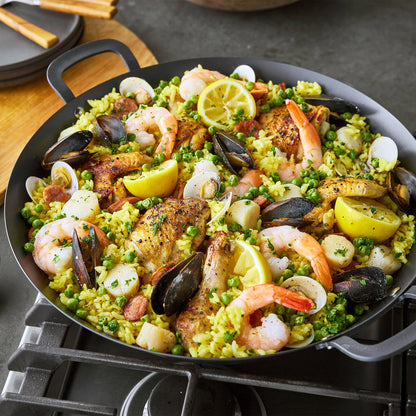 Bobby Flay by GreenPan 15" Carbon Steel Paella Pan