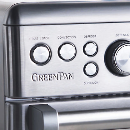 Elite Convection Air Fryer Toaster Oven | Premiere Stainless Steel