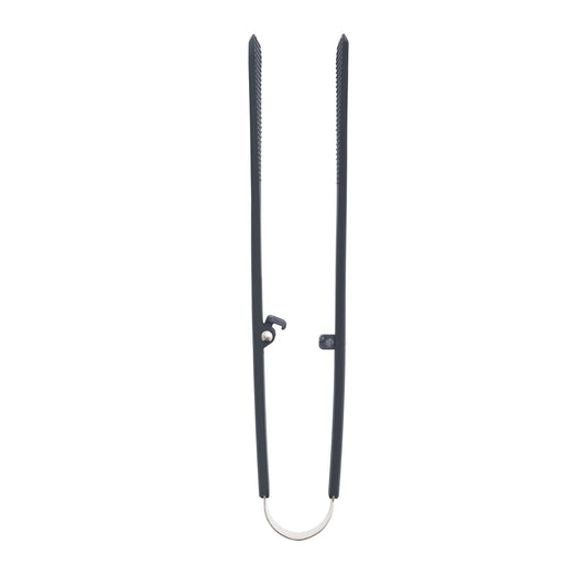 Platinum Silicone Wide Tongs | Gray