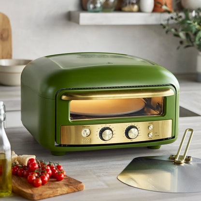 Stanley Tucci™ Indoor and Outdoor Pizza Oven | Tuscan Olive