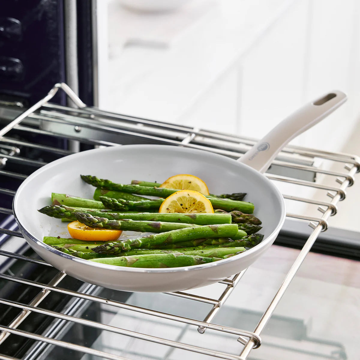 Dover Ceramic Nonstick 12-Piece Cookware Set | Taupe