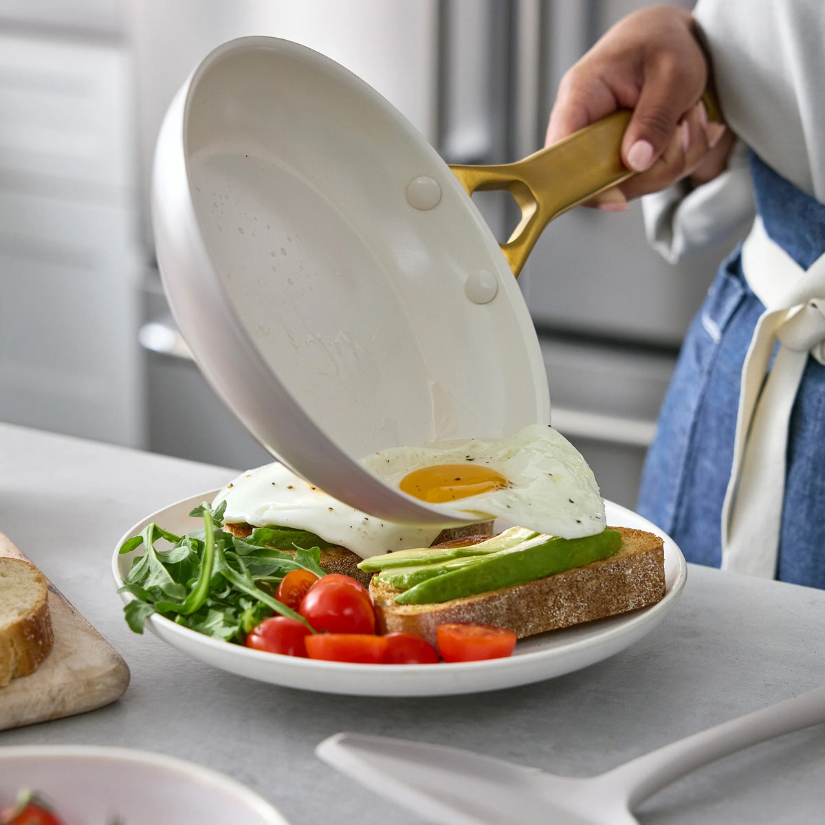 Reserve Pro Ceramic Nonstick 8" Frypan | Oyster