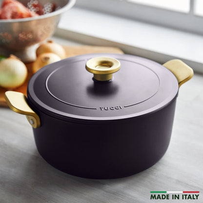 Stanley Tucci™ Ceramic Nonstick 6.5-Quart Dutch Oven | Calabrian Fig