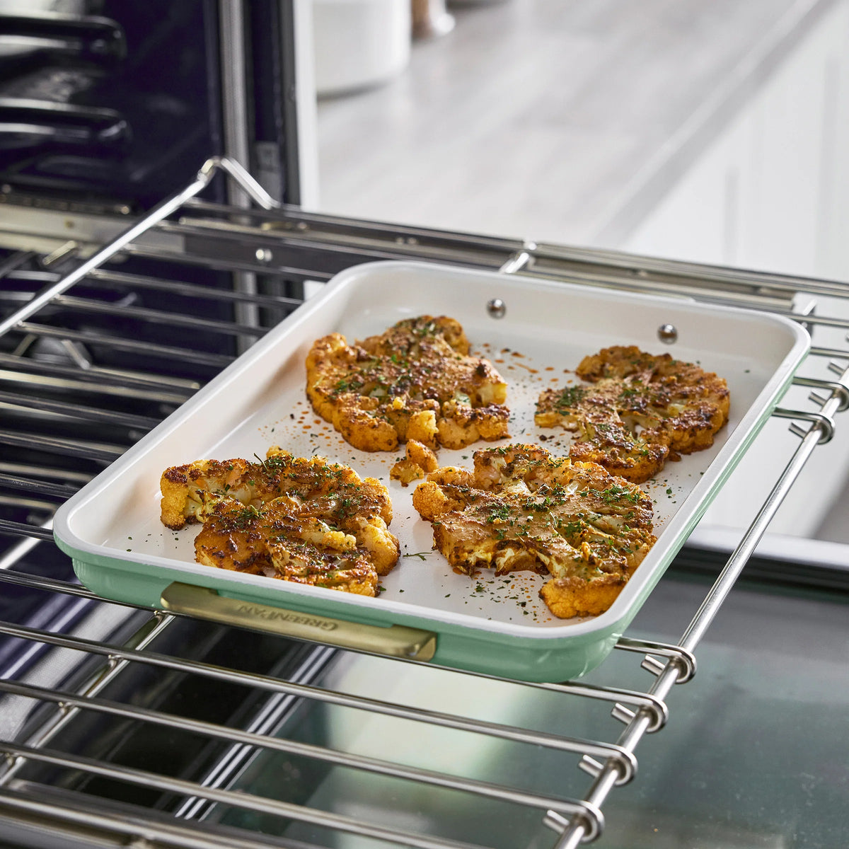 Reserve Bakeware 13" x 9" Quarter Sheet Pan | Sage
