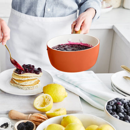 Reserve Pro Ceramic Nonstick 11-Piece Cookware Set | Harvest