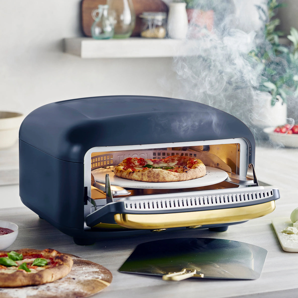 Stanley Tucci™ Indoor and Outdoor Pizza Oven | Marino Blue