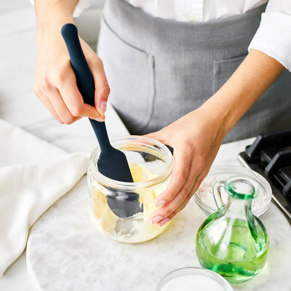 Premiere Silicone Small Jar Scraper | Oxford Blue