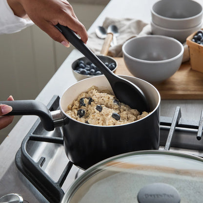 Rio Advanced Ceramic Nonstick 12-Piece Cookware Set | Black