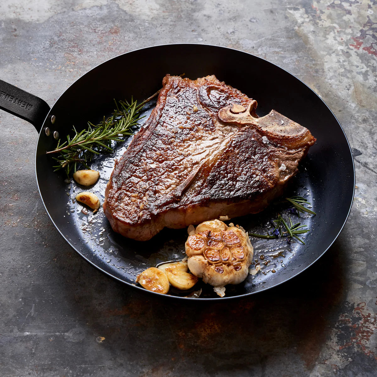 Merten & Storck Carbon Steel 10" Frypan