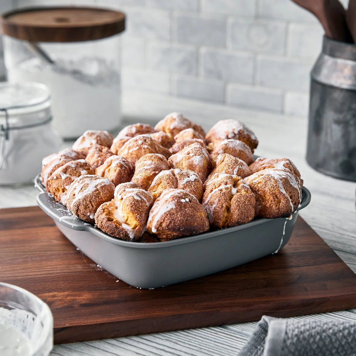 Premiere Ovenware Ceramic Nonstick 5-Piece Set | Gray