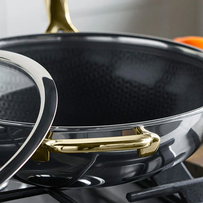 Spectra Gold Thermobond Hybrid Ceramic Nonstick 12-Piece Cookware Set