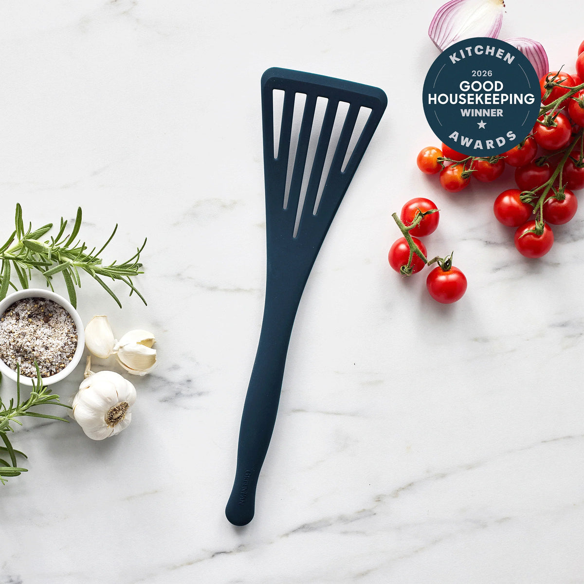 Premiere Silicone Fish Turner | Oxford Blue