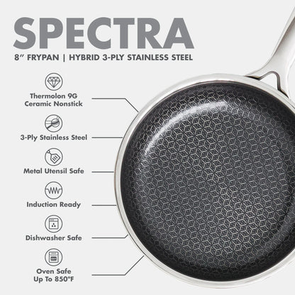 Spectra Thermobond Hybrid Ceramic Nonstick 8" Frypan