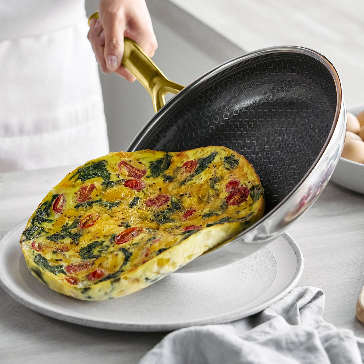 Spectra Gold Thermobond Hybrid Ceramic Nonstick 12-Piece Cookware Set