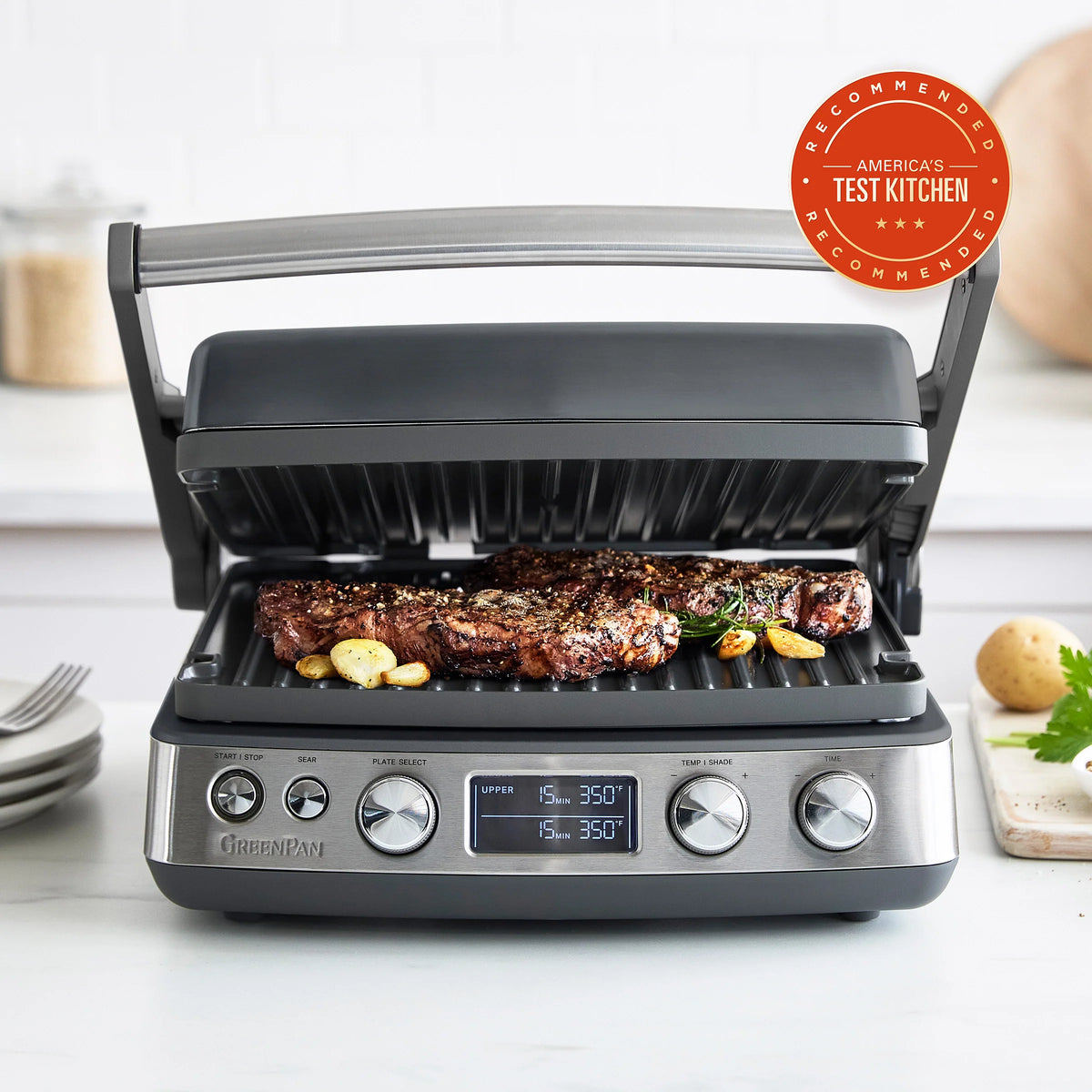 Elite Multi Grill & Griddle | Graphite