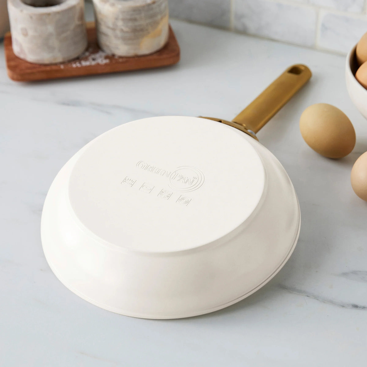 Reserve Pro Ceramic Nonstick 8" Frypan | Cream