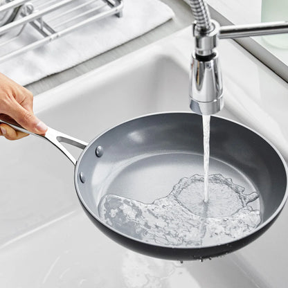 Valencia Pro Ceramic Nonstick 10" and 12" Frypan Set