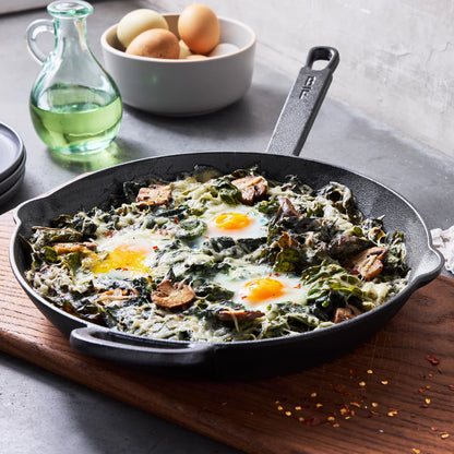 Bobby Flay by GreenPan 8", 10" and 12" Cast Iron Frypan Set