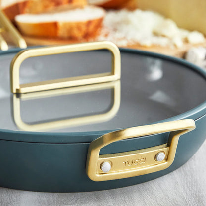 Stanley Tucci™ Ceramic Nonstick 4-Piece Frypan Set | Venetian Teal