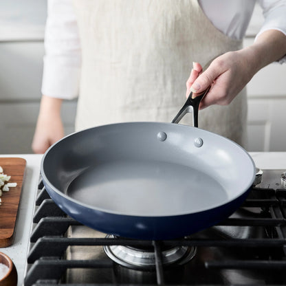Valencia Pro Ceramic Nonstick 9.5" and 11" Frypan Set | Twilight