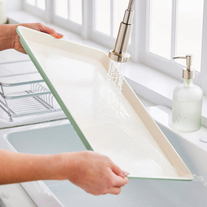 GreenLife Ceramic Nonstick 18" x 13" Cookie Sheet | Sage Green
