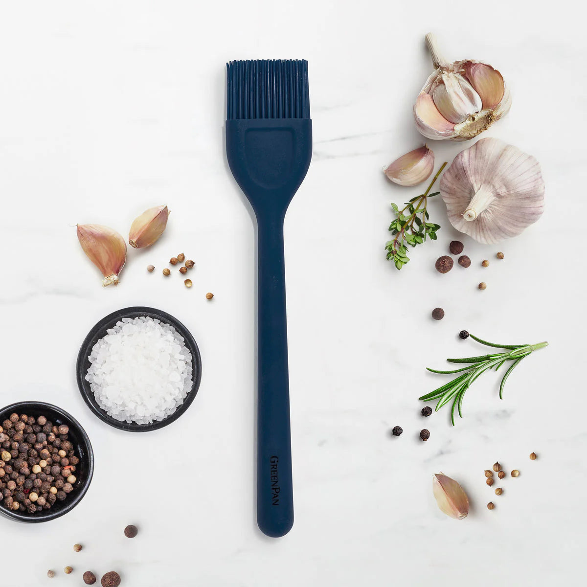 Platinum Silicone Basting Brush | Navy
