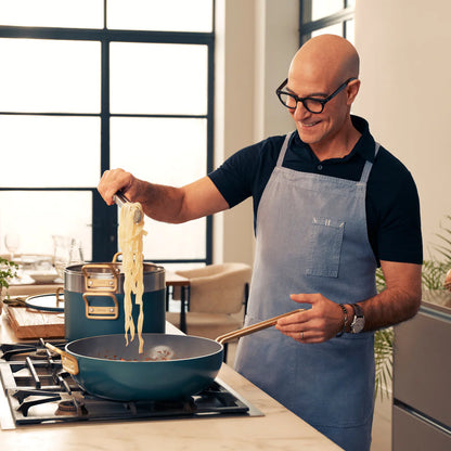 Stanley Tucci™ Ceramic Nonstick 11-Piece Cookware Set | Venetian Teal