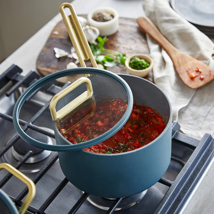 Stanley Tucci™ Ceramic Nonstick 6-Piece Cookware Set | Venetian Teal