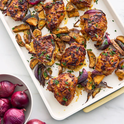Reserve Bakeware 2-Piece Sheet Pan Set | Sage