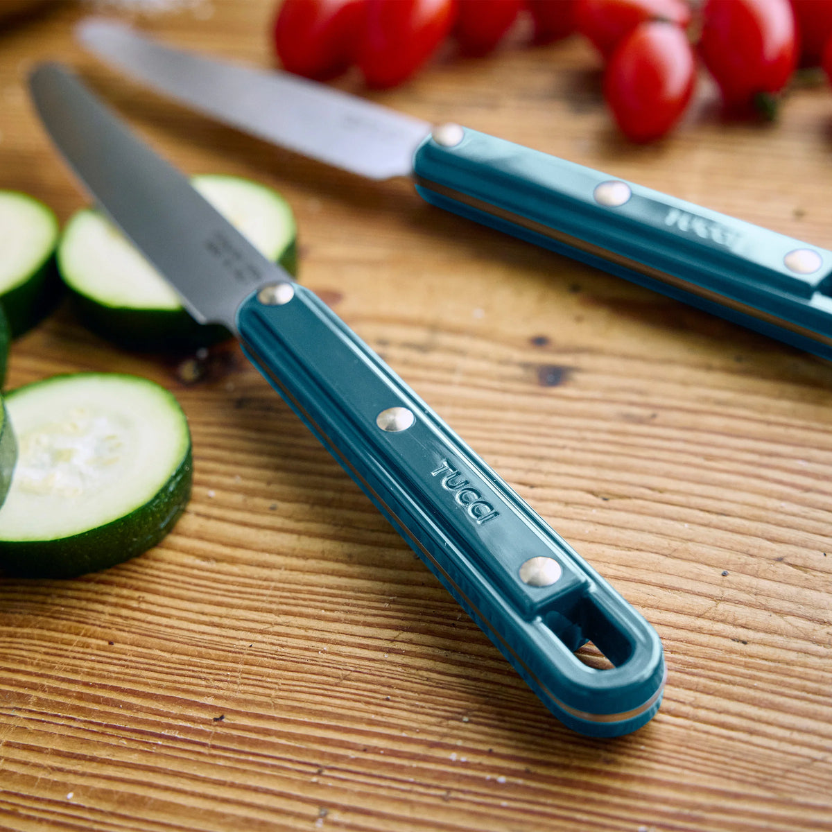 Stanley Tucci™ 2-Piece Prep Knife Set | Venetian Teal