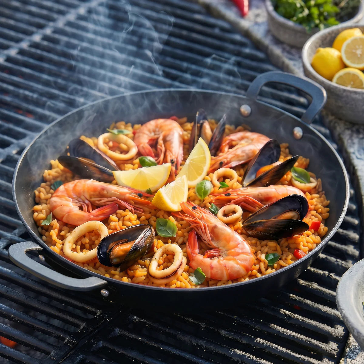 Bobby Flay by GreenPan 15" Carbon Steel Paella Pan